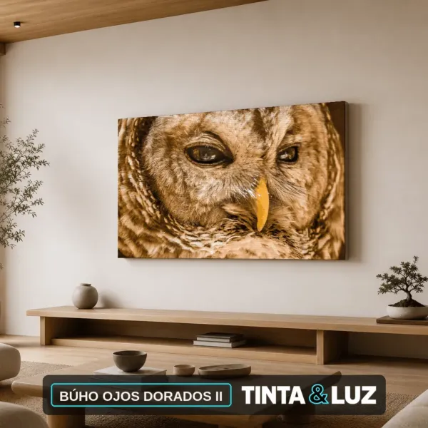 BÚHO OJOS DORADOS II