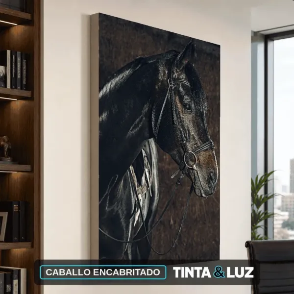 CABALLO ENCABRITADO