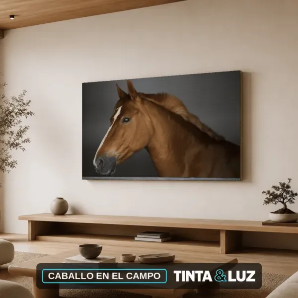 CABALLO EN EL CAMPO