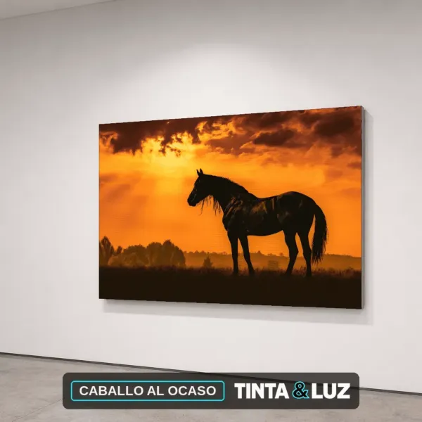 CABALLO AL OCASO