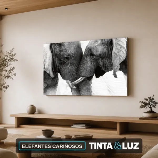 ELEFANTES CARIÑOSOS