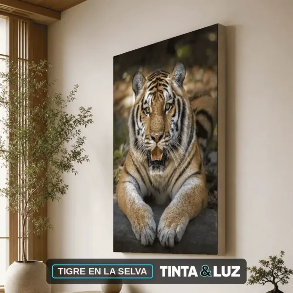 TIGRE EN LA SELVA