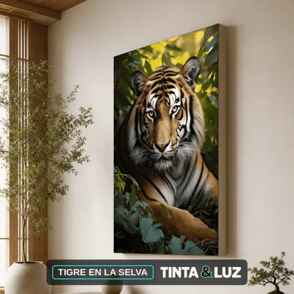TIGRE EN LA SELVA