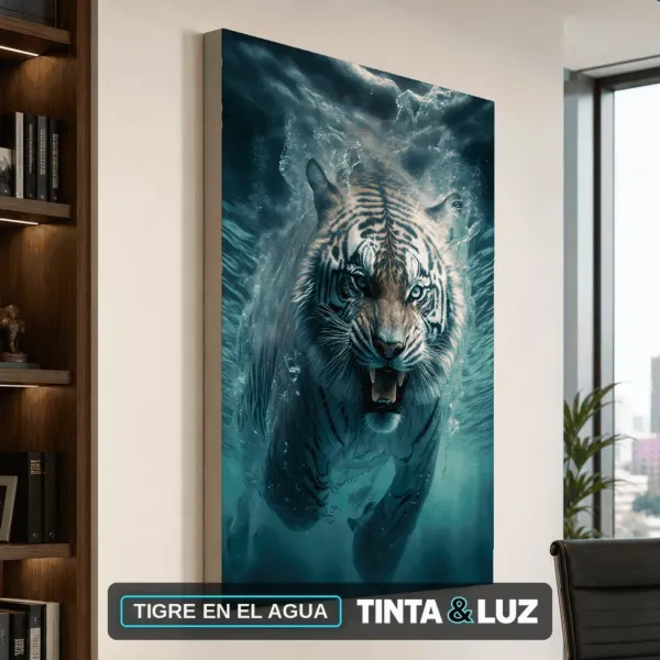 TIGRE EN EL AGUA