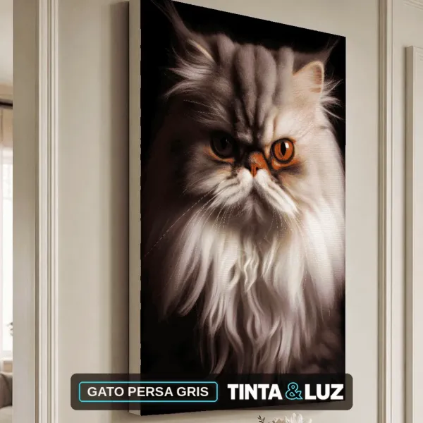 GATO PERSA GRIS