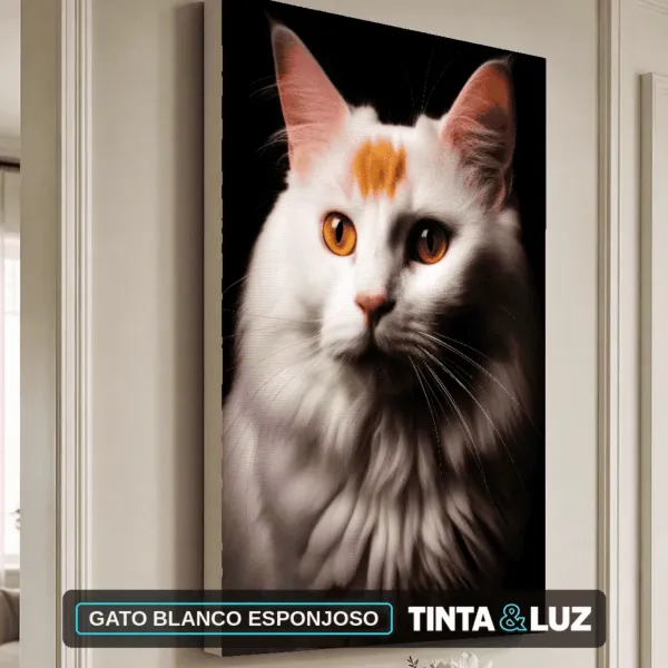 GATO BLANCO ESPONJOSO