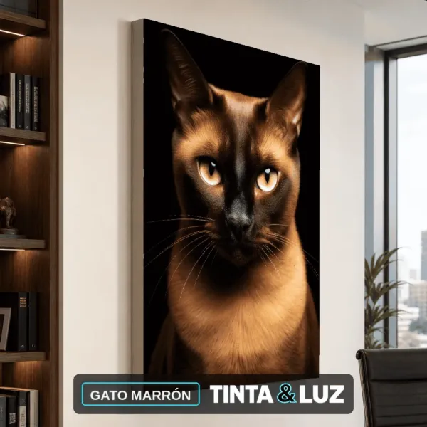 GATO MARRÓN
