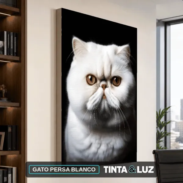 GATO PERSA BLANCO