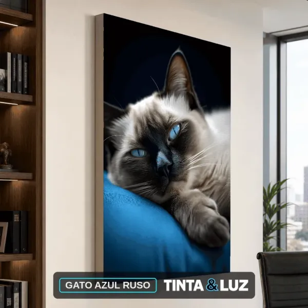 GATO AZUL RUSO