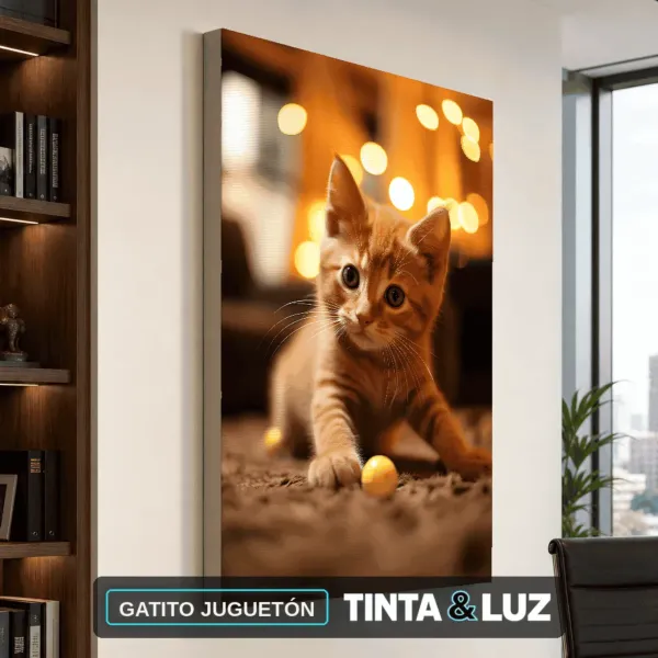 GATITO JUGUETÓN