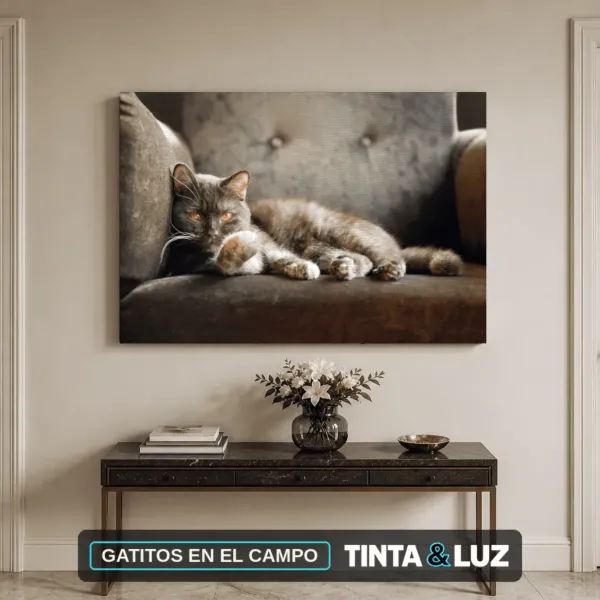 GATITOS EN EL CAMPO