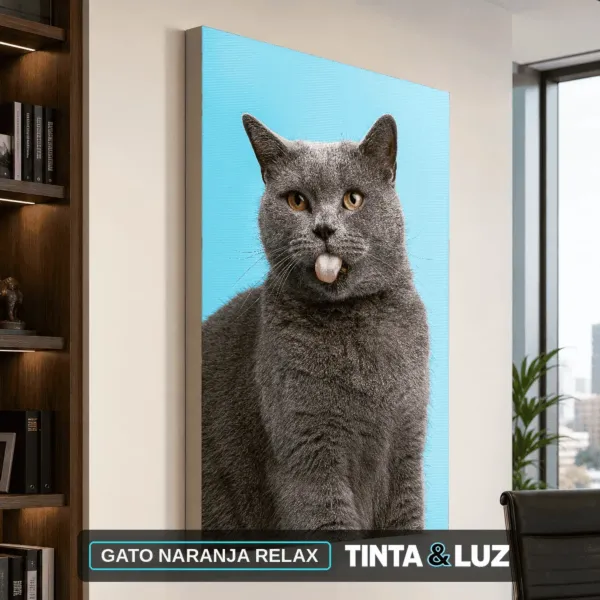 GATO NARANJA RELAX