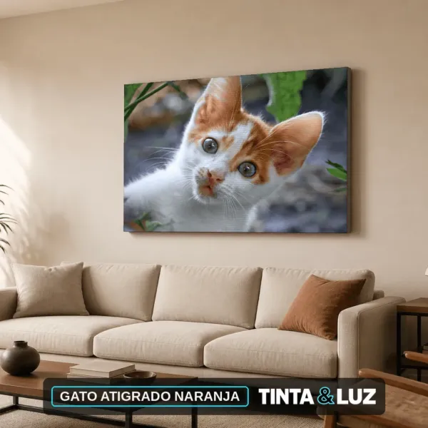 GATO ATIGRADO NARANJA