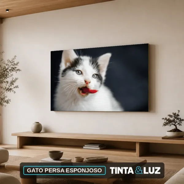 GATO PERSA ESPONJOSO