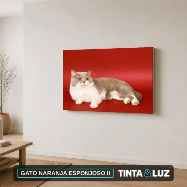GATO NARANJA ESPONJOSO II