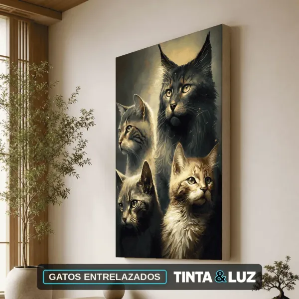 GATOS ENTRELAZADOS