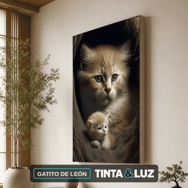 GATITO DE LEÓN