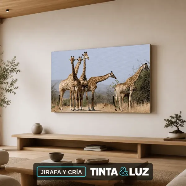 JIRAFA Y CRÍA