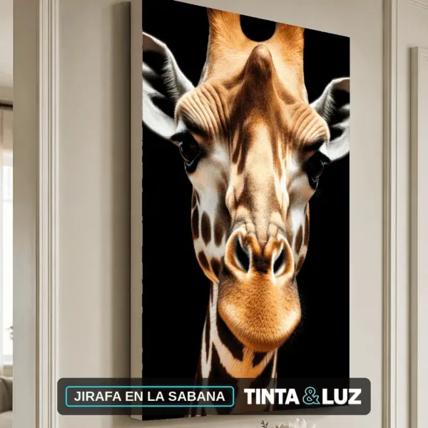 JIRAFA EN LA SABANA