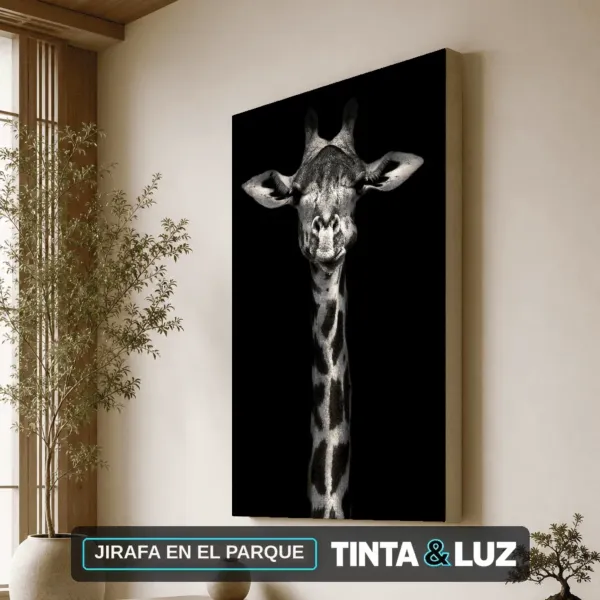 JIRAFA EN EL PARQUE
