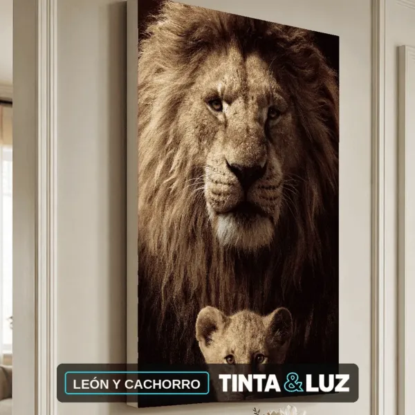 LEÓN Y CACHORRO