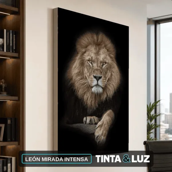 LEÓN MIRADA INTENSA
