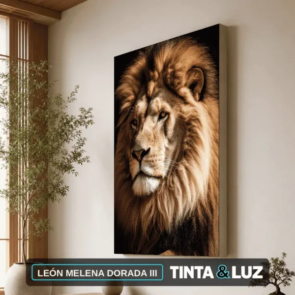 LEÓN MELENA DORADA III