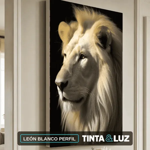 LEÓN BLANCO PERFIL