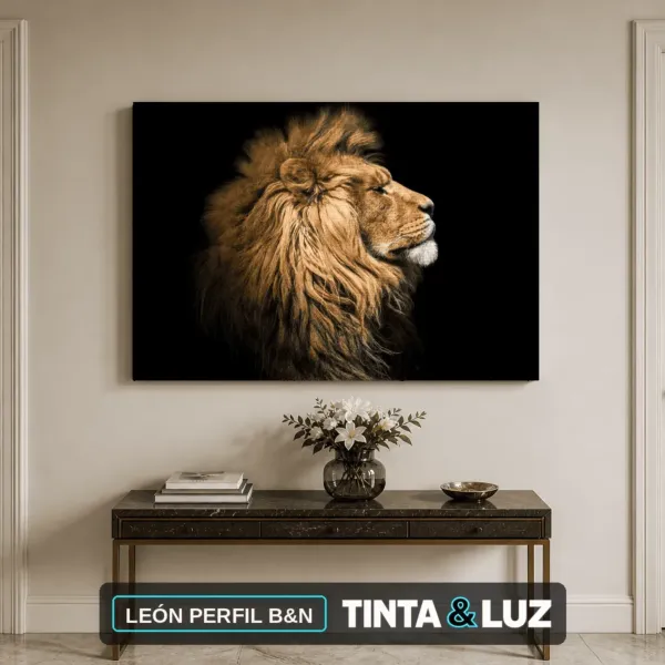 LEÓN PERFIL B&N