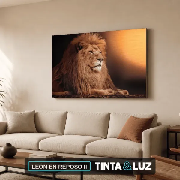 LEÓN EN REPOSO II