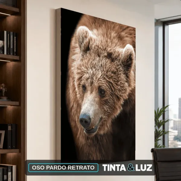 OSO PARDO RETRATO