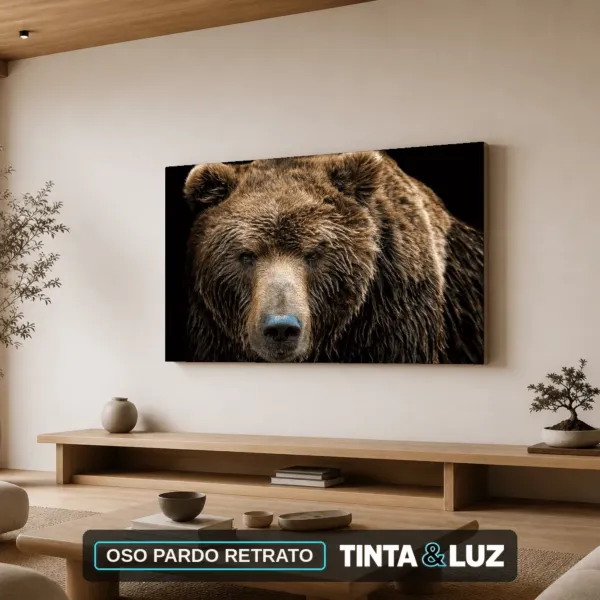 OSO PARDO RETRATO
