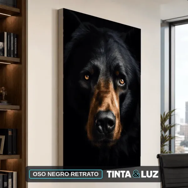 OSO NEGRO RETRATO