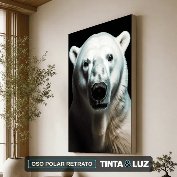 OSO POLAR RETRATO