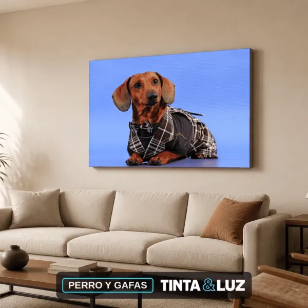 PERRO Y GAFAS