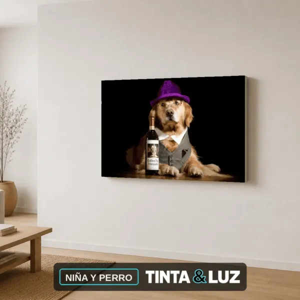 NIÑA Y PERRO