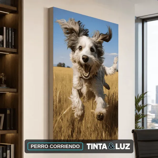 PERRO CORRIENDO