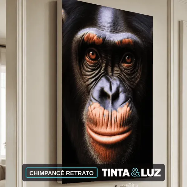 CHIMPANCÉ RETRATO
