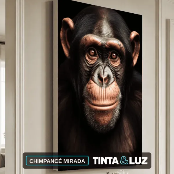 CHIMPANCÉ MIRADA