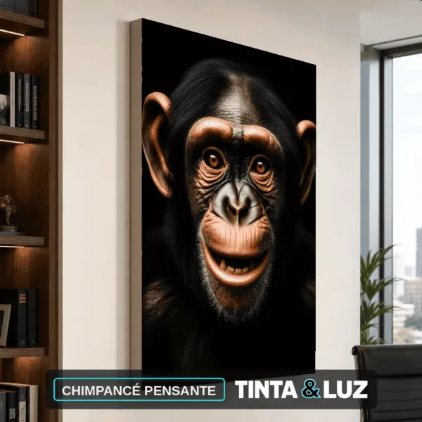 CHIMPANCÉ PENSANTE