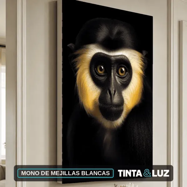 MONO DE MEJILLAS BLANCAS