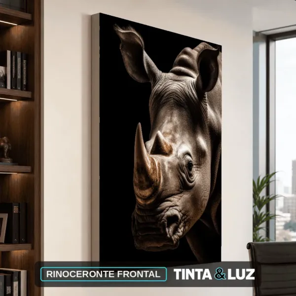 RINOCERONTE FRONTAL