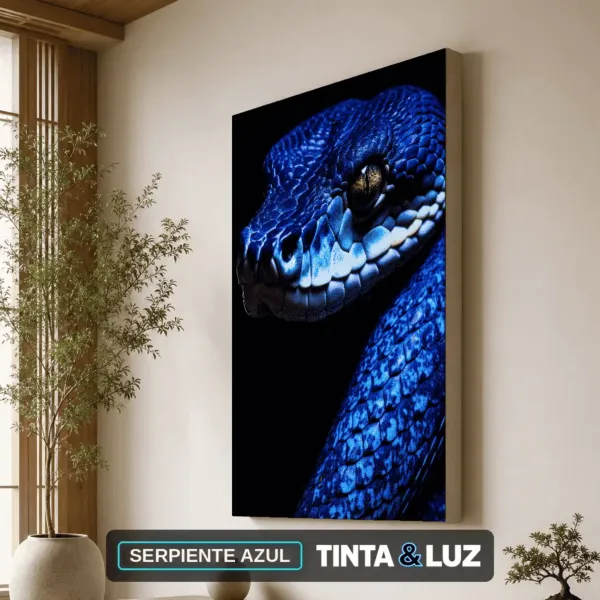 SERPIENTE AZUL
