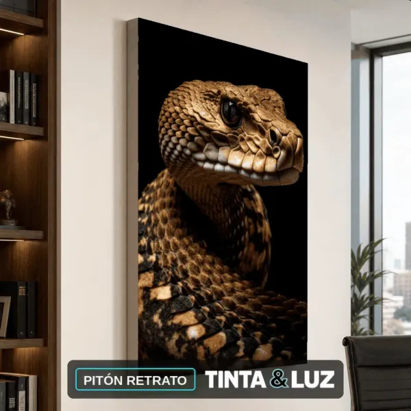 PITÓN RETRATO