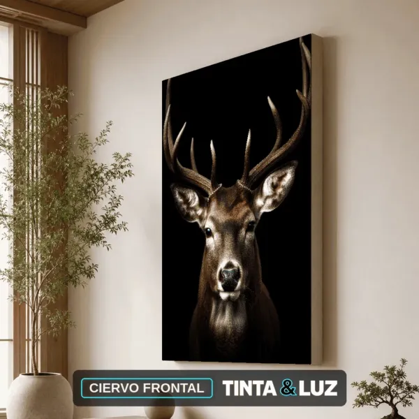 CIERVO FRONTAL