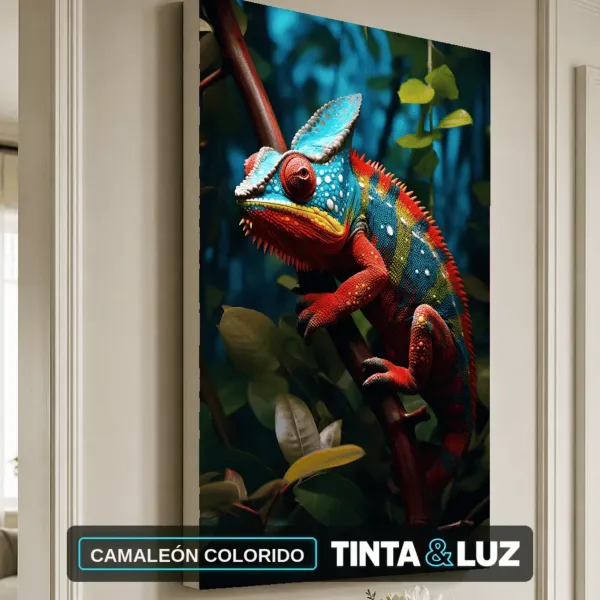 CAMALEÓN COLORIDO
