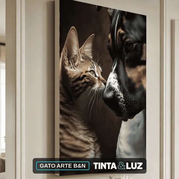 GATO ARTE B&N