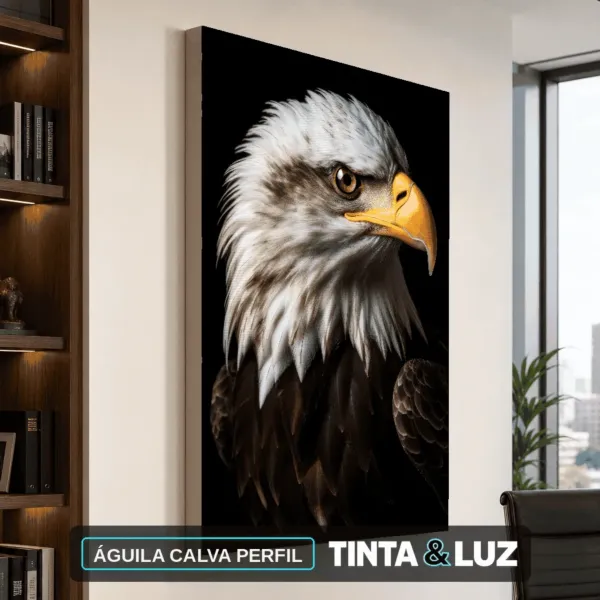 ÁGUILA CALVA PERFIL