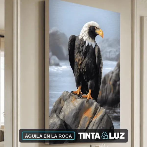 ÁGUILA EN LA ROCA