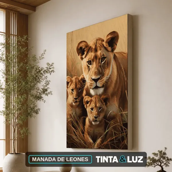 MANADA DE LEONES